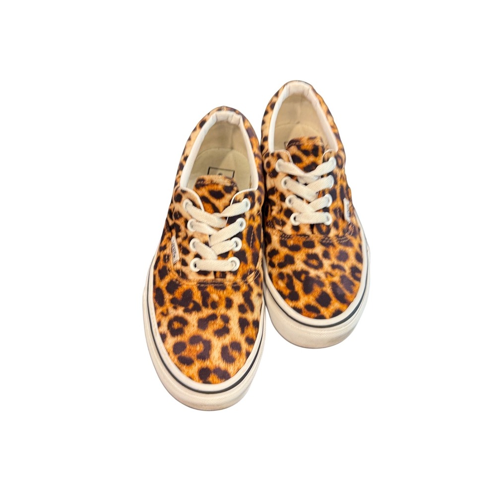 Vans Era Leopard Print Canvas Low Top Sneakers Mens 6 Womens 7.5 508731 - Picture 2 of 8
